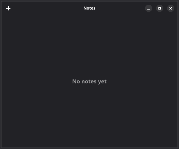 Notes app after this chapter